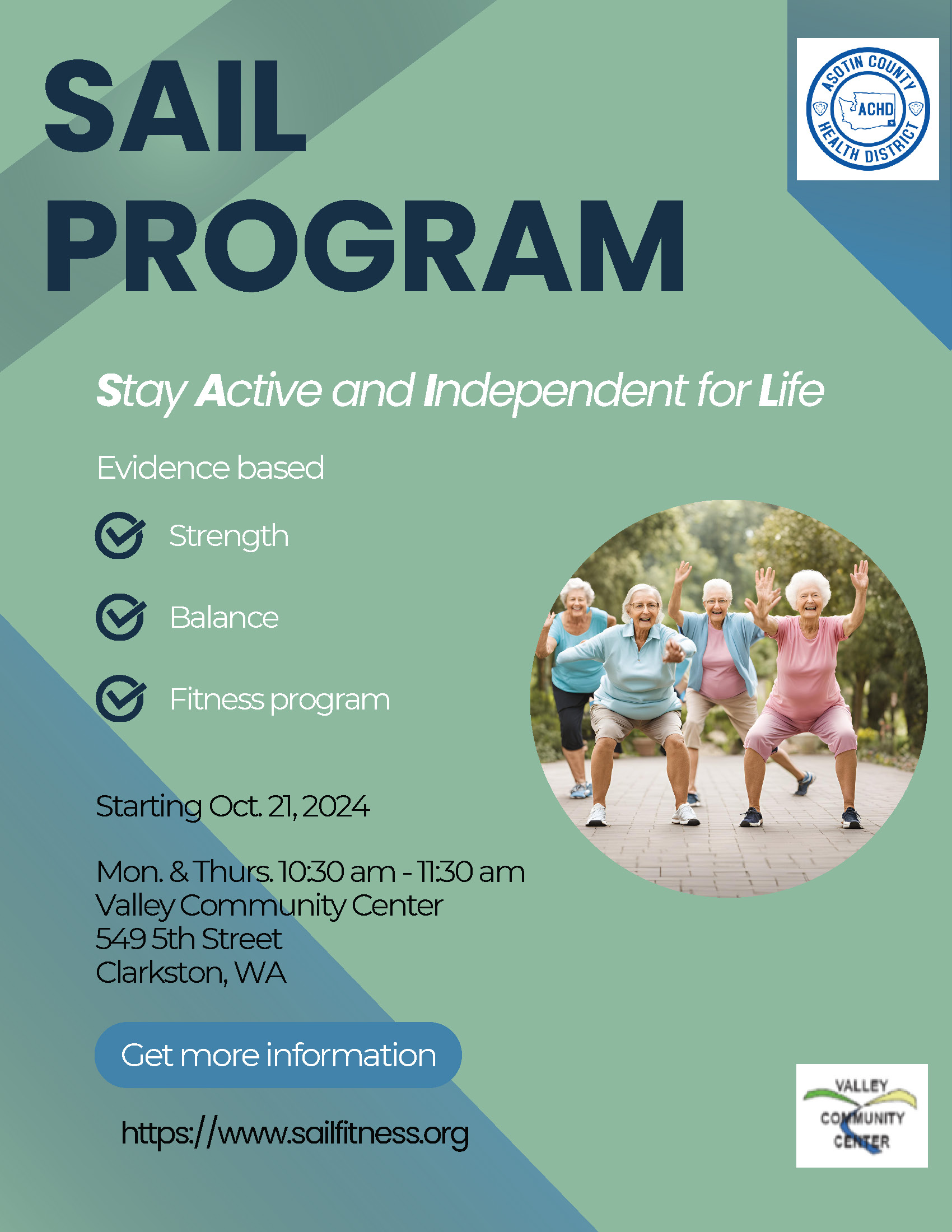 Sail Program Flyer