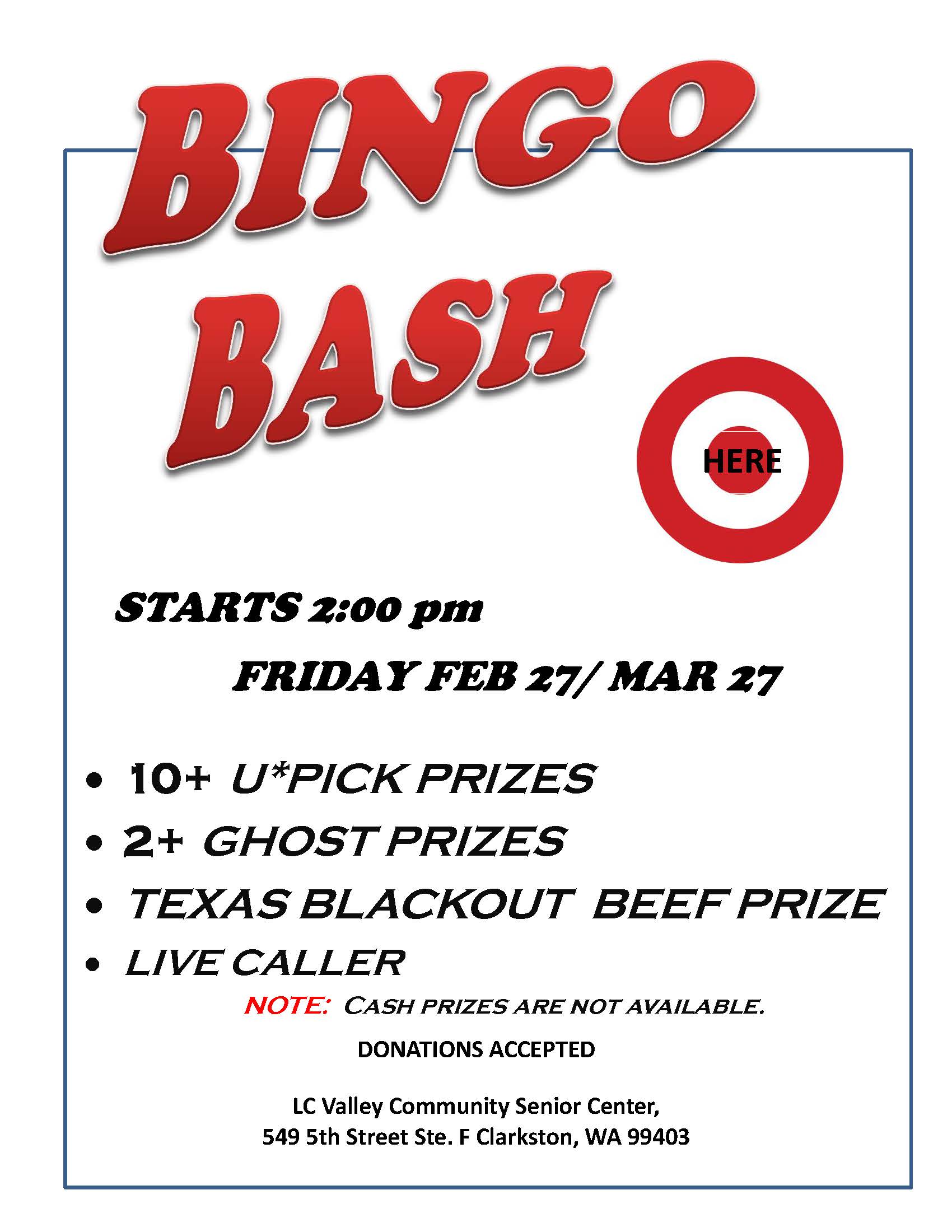bingo BASH flyer pdf